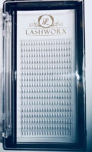 Mixed Premade 3D Volume Lash Tray D Curl .07mm ⋆ Lashworx