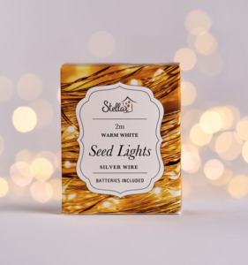 Products: 2m Silver Seed Lights - La Station Design