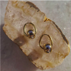 Products: Earrings Double Barrel Love - La Station Design