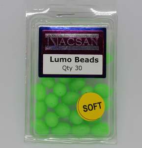 Boating: NACSAN - SOFT LUMO BEADS GREEN