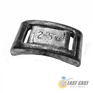 Sinkers: LAST CAST - 2.5KG DIVE WEIGHT FOR DIVE WEIGHT BELT