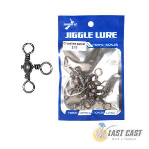Tackle Accessories: JIGGLE LURE - CROSSLINE SWIVELS