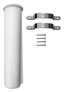 Boaties Mate: BOATIES MATE - PREMIUM SIDE MOUNT ROD HOLDER WHITE