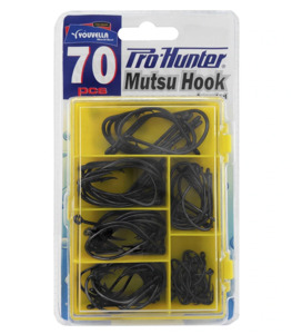 Pro Hunter: PRO HUNTER - MUTSU HOOK PACK (70 ASSORTED PIECES)