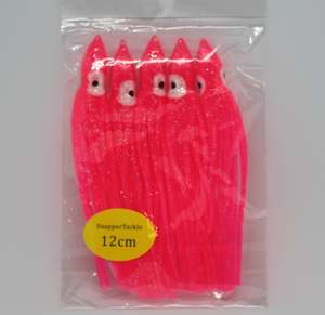 Snapper Tackle: SNAPPER TACKLE - SQUID SKIRTS 12cm 5pk