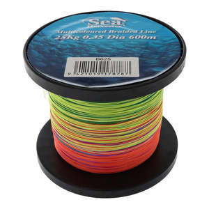 Sea Harvester - Rainbow Braid 600m 8 Strand