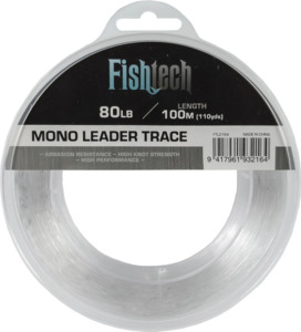Fishing Line: FISHTECH - HI TENSILE LEADER 100M