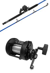 Rod Reel Combos: FISHTECH - 6FT BOAT COMBO WITH OVERHEAD REEL