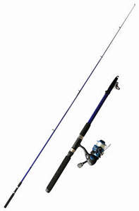Rod Reel Combos: FISHTECH - 10FT TELESCOPIC ROD WITH 6000 SPIN REEL