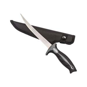 Fladen: Fladen - Stainless Steel Filleting Knife With Sheath 18cm