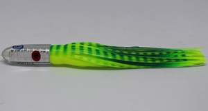 FRONTEIRA - SIRIUS SOFT BULLET HEAD - 8 INCH TUNA LURE - GREEN STRIPY II