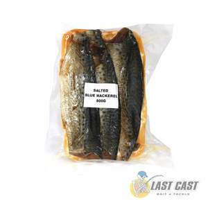 Salted Baits: SALTED BLUE MACKEREL BAIT 800G PACK