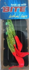 Bite - Lethal Lure Ledger Rig Chartreuse