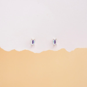 All: Aurora sparkle studs-Rectangle