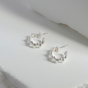 All: Lunar gleam earrings