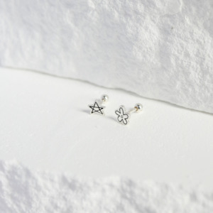 Silver Piercings All: Night&Bloom piercing