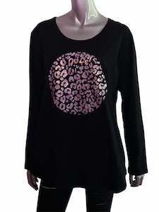 Latch Pressed: LATCH Pressed - Snake Skin Cheetah on Chloe Zip Top - XLarge