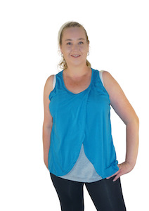 Black Friday: Scarlett - Petal Tank - Blue