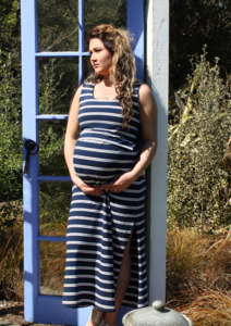 Black Friday: Emily - Maxi - Navy Stripe