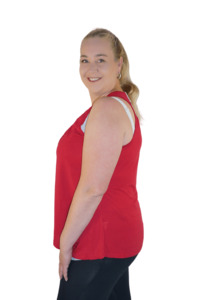 Black Friday: Scarlett - Petal Tank - Maroon