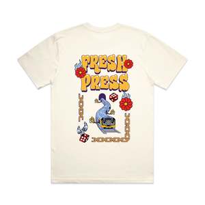 Fresh Press T Shirt: Roach (Ecru)