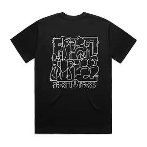 Fresh Press Clothing: Fresh Press T Shirt: Haser (Black)