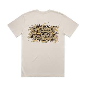 Fresh Press Clothing: Fresh Press T Shirt: Berst (Bone)