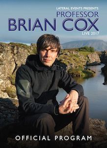 Brian Cox 2017 Show Program (Signed)