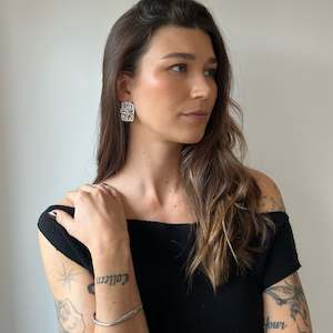 Clara Earrings - Silver