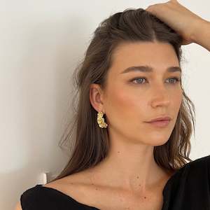 All: Agatha Hoops - Gold