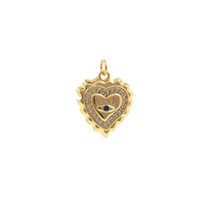 Design Your Own: Third Eye Heart Charm