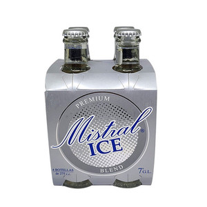 Mistral Ice Blend 7%, 275ml, 4 Pack Bottles Latino Liquor