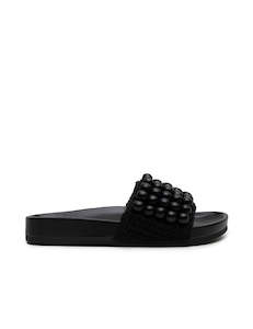 All 1: Beaded Slide - Black
