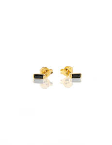 Studs: Mini Stud - Gold/Black