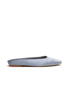 Ballet Flats: Mya Mule - Capri Blue
