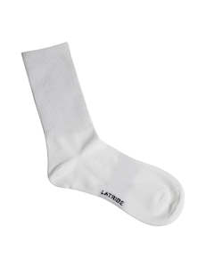 Essential Sock Mid - White