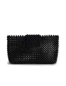 Beaded Wallet Black