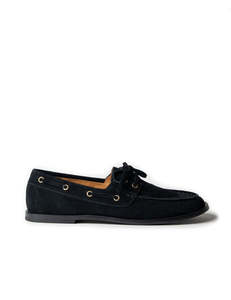 All 1: Marlo Boat Shoe Black