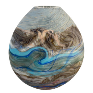 Large Volcanic Teardrop: Tongariro Teardrop Large 11299