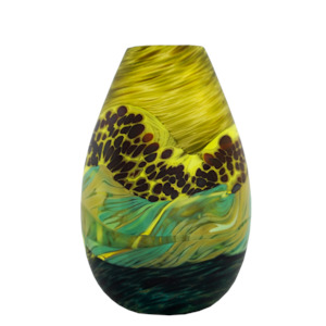 Volcanic Series: Over Rolling Hills Teardrop Olive Regular