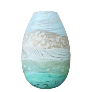Small Vases: Misty Mountain Teardrop Regular