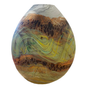 Large Teardrops: Taupo Tussock Teardrop Large 11054