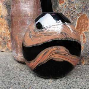 Large Teardrops: Obsidian Teardrop Large 10896