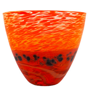 Volcanic Bowls: Fiery Mountain Bright Volcanic Bowl