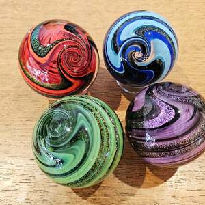 New Work: Handcrafted Glass Marble