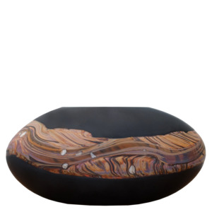 Obsidian River Stone