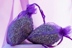 Products: Lavender Organza Bags Lavender Abbey
