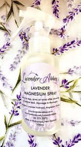 Products: Magnesium Oil and Lavender Spray Lavender Abbey