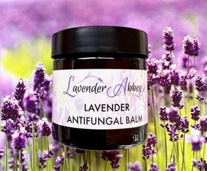 Products: Lavender Anti Fungal Balm Lavender Abbey