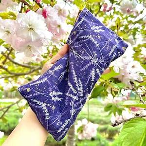 Sleepytime: Organic Flaxseed Aromatherapy Eye Pillow